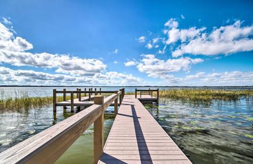 Tavares House | Waterfront Lake Dora Escape with Private Dock and Slip