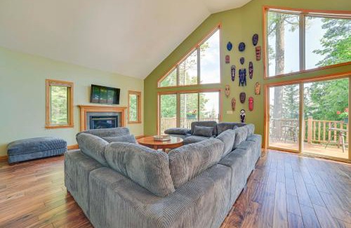 Rogers City House | Waterfront Lake Huron Getaway with Private Beach!