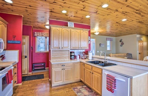 Cadillac Cottage | Waterfront Lake Mitchell Cottage w/Sunset Views