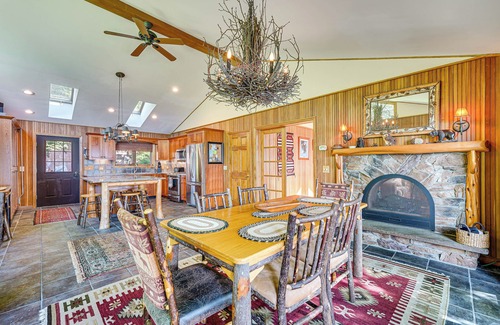 Putnam Station House | Waterfront Lake George Lodge w/Boat Dock & Deck!