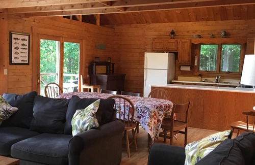 Waterford House | Waterfront Log Home on Quiet Lake - 25 Minutes -Sunday River Ski