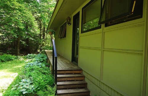 Willow House | Waterfront Mid-century Modern Gem Surround by Forever Wild Land