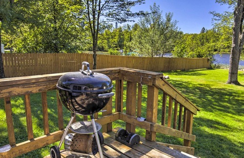 Phillips Cabin | Waterfront Musser Lake Cabin w/ Private Dock!