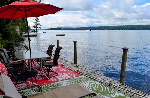Harrison House | Waterfront Property, Sunset Lake and Mountain Views, Private Water Access/Dock