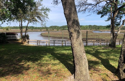St. Marys House | Waterfront property with beautiful sunrises and views overlooking Borrell Creek.