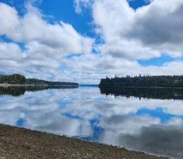 Shelton House | Waterfront Retreat with a sauna Pets OK
