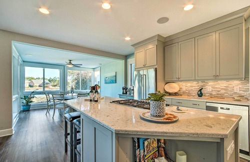 St. James House | Waterfront Southport Home w/Hot Tub & Deck!