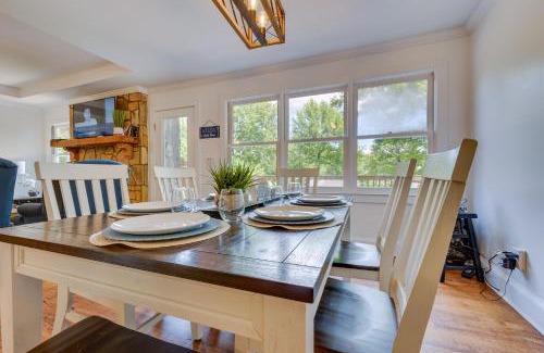 Lake Oconee House | Waterfront Sparta Home with Game Room and Fire Pit!
