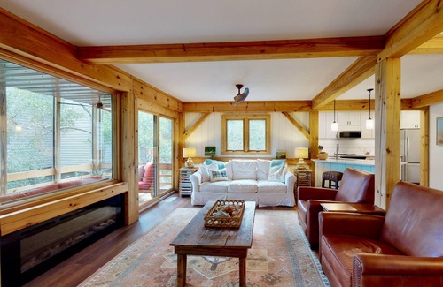 Bald Head Island Condo | Waterfront Timbercreek Condo w/Screened Porch, Steps from Pool+Dock, Bikes, Kayaks, BHI Club w/Golf
