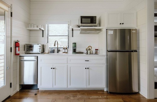Pittman Center House | Waterfront Tiny Home | Bluegill Cabin