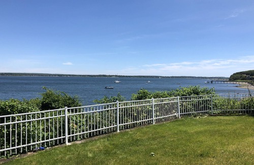 Portsmouth House | Waterfront vacation home with a dock