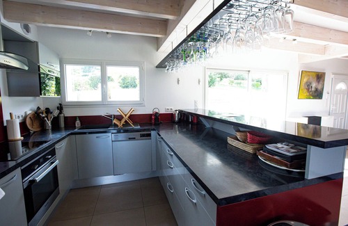 Bayonne House | Waterfront villa - Swimming pool and tennis court