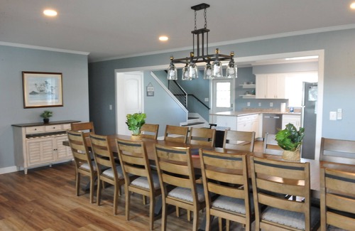 Rock Hall House | Waterfront w/upper sundeck and private pier located near Rock Hall, sleeps 18.