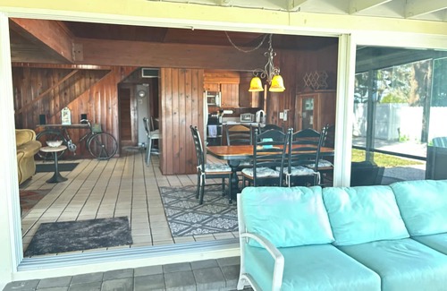 Palm City Cottage | Waterfront! Wide Views! Large Dock & Lift! 3/2 Cottage on Saint Lucie River