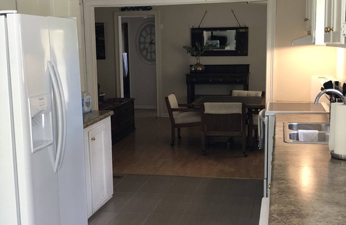 Cedar Bluff House | Waterfront with private boat ramp and dock for Fishermen and Families
