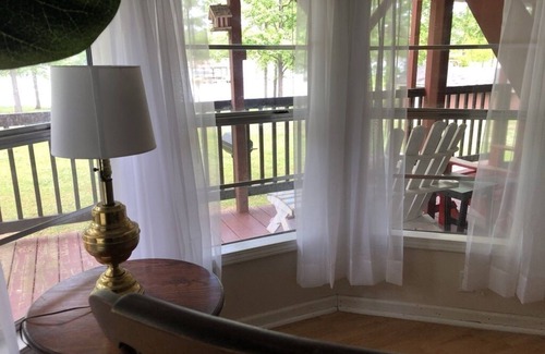 Cedar Bluff House | Waterfront with private boat ramp and dock for Fishermen and Families