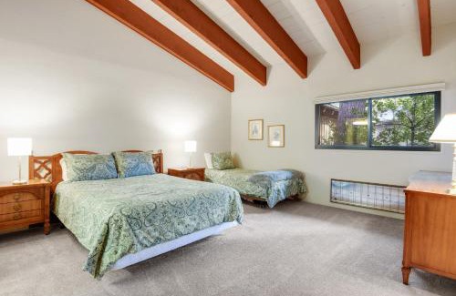 Tahoma House | Waters Edge Escape - Patio with BBQ Near Beach