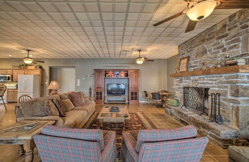 Garfield House | 'Water’s Edge': Home on Shore of Beaver Lake!