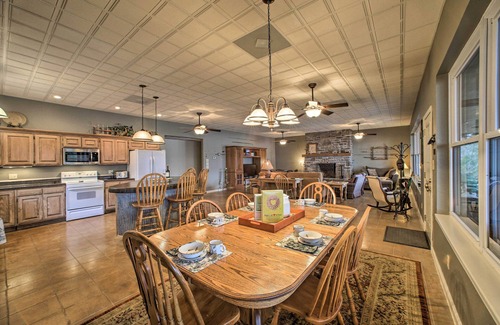 Garfield House | 'Water’s Edge': Home on Shore of Beaver Lake!
