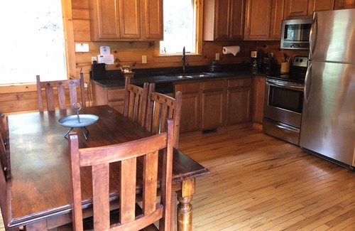 Bryson City Cabin | Watershed 8 - Breathtaking Views from Hot Tub and Firepit