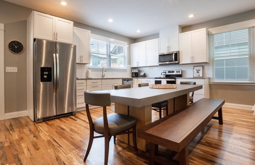 Woodfin Villa | Way Downtown | A Modern Retreat Near Downtown Asheville | Hot Tub