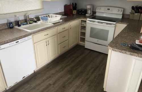 Broadkill Beach House | We are right on water, Dogs are invited. 2 nite min. 3 bedrooms two bath.