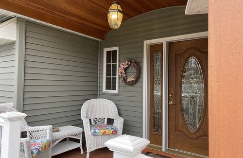 Bay Shore House | We now have bedroom AC! Charlevoix Marathon availability