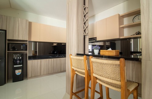 Kediri Villa | Weekly Promo Modern Family Living 3BR Villa at Tanah Lot