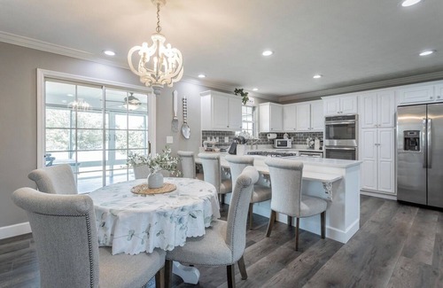 Dayton House | Welcome to Sunset Escape at the Lake! Private Dock, All Seasons Deck and More!