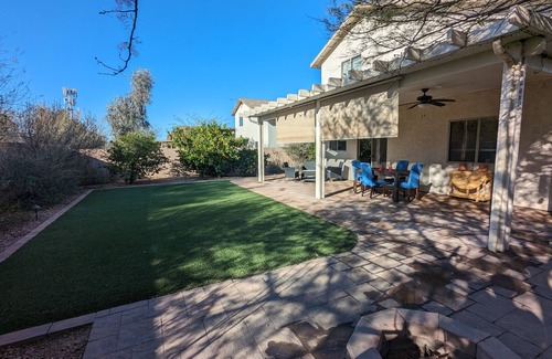 Flowing Well Neighborhood House | Welcome to the Desert DwellingnA charming 3-bedroom house with a beautiful yard!