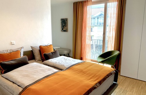 Stetten Apartment | Welcome to the light-flooded, barrier-free Apartment Ranke.