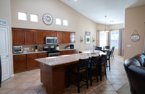 Visalia House | Welcome to your spacious home away from home!