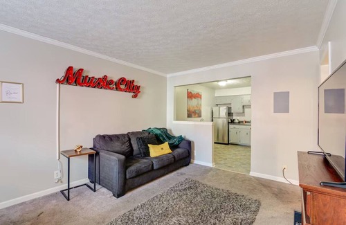 Midtown Apartment | Welcome to your stylish Nashville retreat, managed by Music City Property Mgmt.