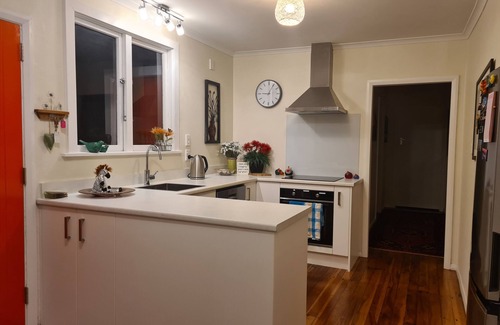 Otaki Beach House | Well presented bach with great views at Otaki Beach
