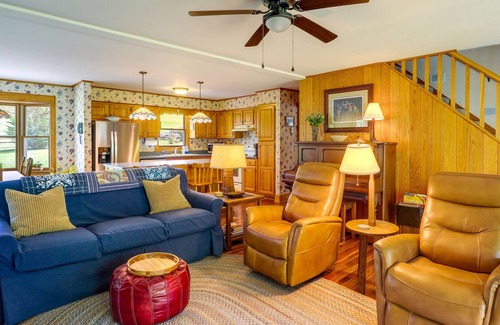West Jefferson House | West Jefferson Riverfront Retreat w/2 Porches!