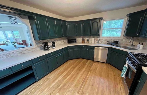 Fennville House | West Michigan Spanish Compound - Pool - Sport Court - Game Room - 1.7 acres