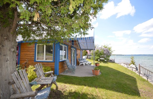 Boyne City Cottage | When It Comes To Lakefront Living You Can't Be Any Closer Than This!