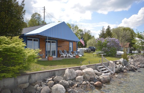 Boyne City Cottage | When It Comes To Lakefront Living You Can't Be Any Closer Than This!