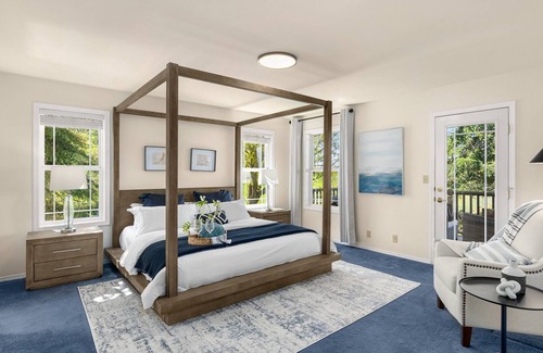 Adelma Beach House | Whidbey Island Gem - Ocean Front Retreats with AC