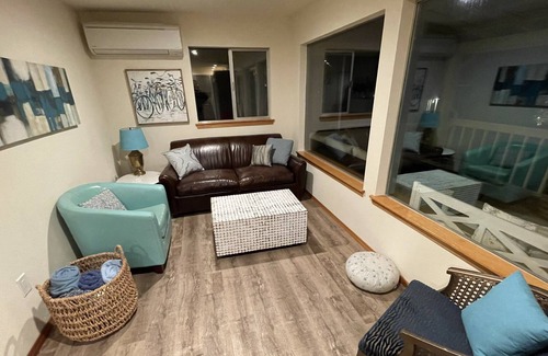 Lagoon Point House | Whidbey Island Midcentury Beach House - Listen to the Waves on Huge Covered Deck