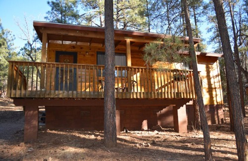 Pinetop House | Whispering Pines - Cabin 24 (spa tub)