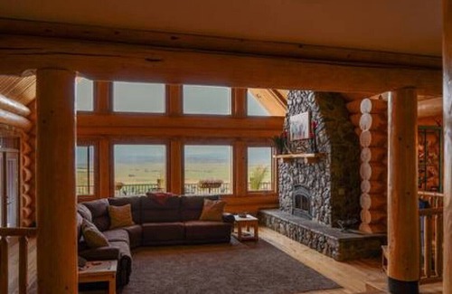 Baker City Cabin | Whispering Pines Lodge, Views! Hot Tub! Sleeps 16+