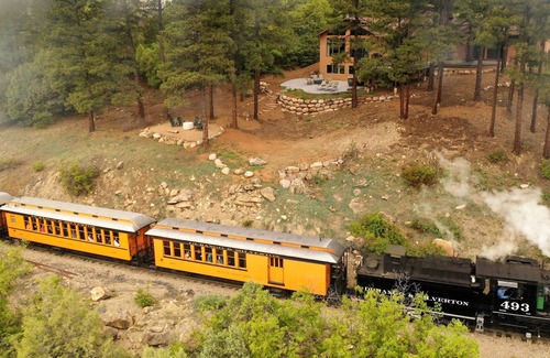 Hermosa House | WHISTLE RUN: Colorado Lodge-Style Luxury, Views, & Historic/Iconic DS&NG Train
