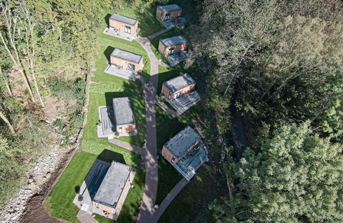 Windermere Cabin | Whitbarrow Woodland pod - a holiday Pod that sleeps 2 with an en-suite
