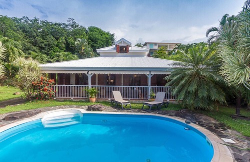 Deshaies Villa | Wide sea view, beautiful garden and private pool