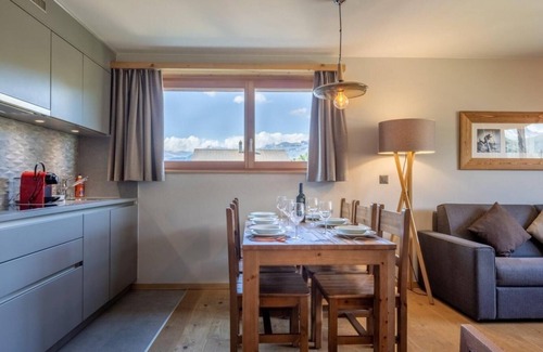 Vercorin Apartment | Wifi, 250m from shops, sauna, hammam, tv, ski locker, 59m², Vercorin