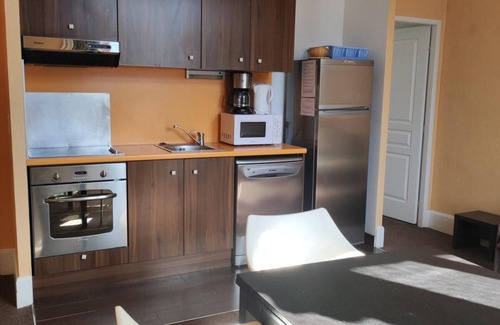 Jausiers Apartment | Wifi, 3rd floor, swimming pool, sauna, parking, tv, 35m², Pra Loup