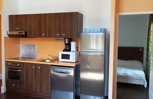 Jausiers Apartment | Wifi, 3rd floor, swimming pool, sauna, parking, tv, 35m², Pra Loup