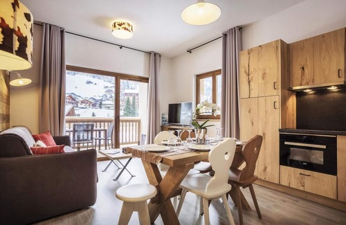 Beaufort Apartment | Wifi, fitness, swimming pool, terrace, balcony, parking, tv, ski locker, 60-65m², Arêches-Beaufort