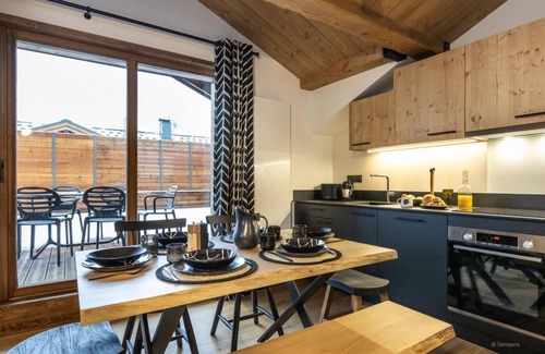 La Chapelle-d'Abondance Apartment | Wifi, view mountain, terrace, balcony, tv, ski locker, 45-51m², La Chapelle d'Abondance